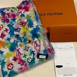 Louis Vuitton Watercolor Scarf